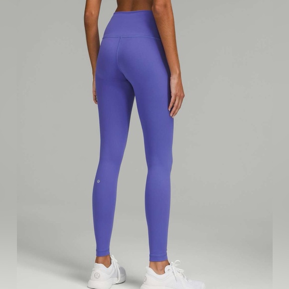 lululemon athletica Pants - Lululemon Wunder Train High-Rise Tight 25” Purple Leggings Size 4 Workout Yoga